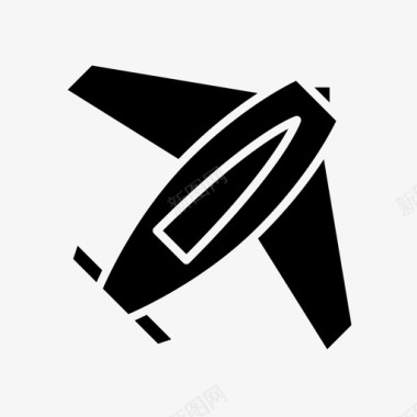 航空飞机飞行图标图标