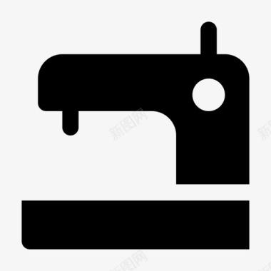 缝纫机布料服装图标图标