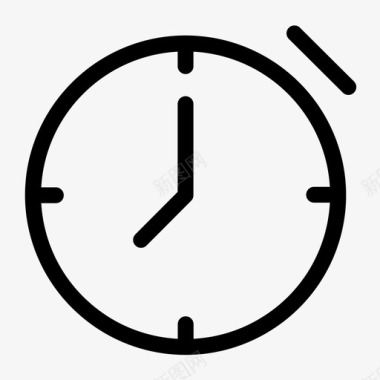 计时器秒表分程计时器图标图标