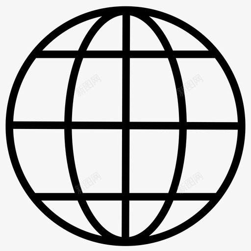 网站互联网在线图标svg_新图网 https://ixintu.com 互联网 在线 搜索引擎 网站