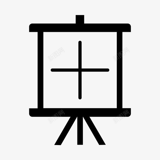 研讨会板商务文具图标svg_新图网 https://ixintu.com 商务 文具 研讨会