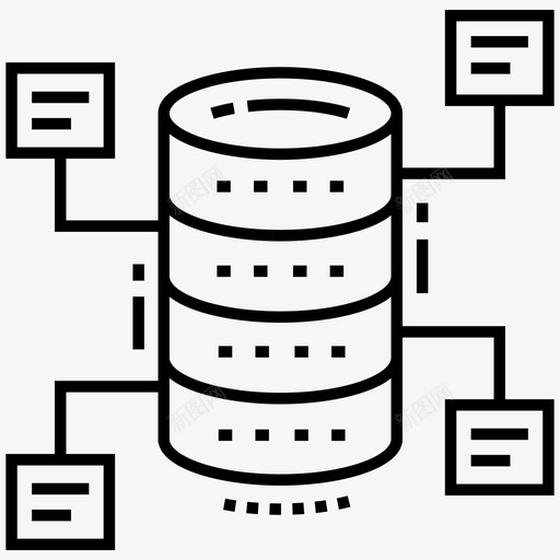 大数据数据连接数据存储图标svg_新图网 https://ixintu.com 仓库 向量 图标 大数 存储 描述性 数据 数据分析 连接