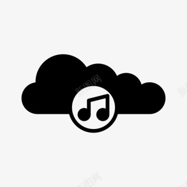 云合成音乐图标图标