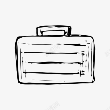 箱子袋子行李图标图标