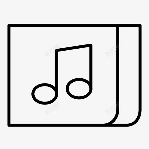音乐环保产品图标svg_新图网 https://ixintu.com 产品 环保 销售 音乐 音响
