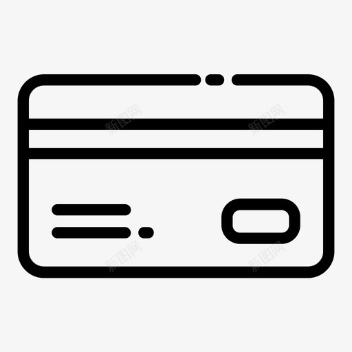 信用卡现金支付图标svg_新图网 https://ixintu.com 信用卡 商务 支付 现金