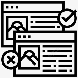网站攻击网站欺诈黑客攻击图标高清图片