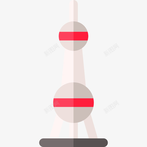 东方明珠塔23号标志和纪念碑图标svg_新图网 https://ixintu.com 23号 东方 东方明珠 明珠 标志 纪念碑