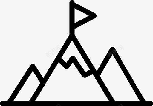 山商业目标图标图标