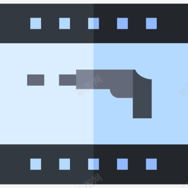 动作片电影产业18平淡图标图标