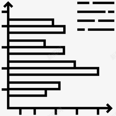 直方图图表应用程序柱状图图标图标