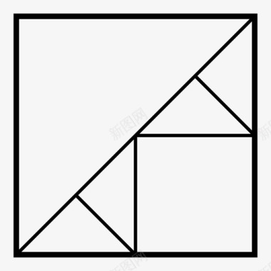 补丁块几何图标图标