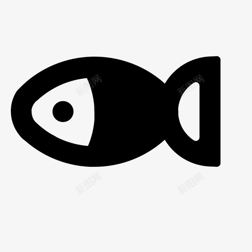 fishguisee图标svg_新图网 https://ixintu.com fish glyph gui see web 图标 用户界面