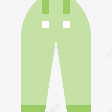 裤子衣服和洗衣房2件平的图标图标