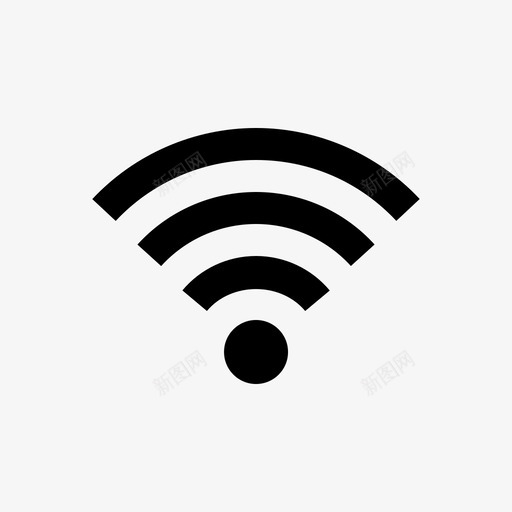 wifi中电平信号广播互联网图标svg_新图网 https://ixintu.com wifi 中电 互联网 信号 固态 图标 广播 电平 通信