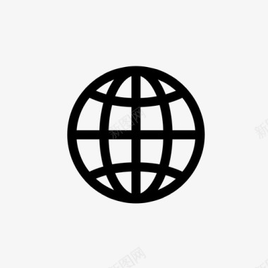 全球商业购物图标图标