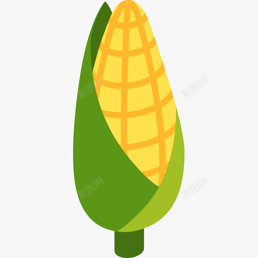 玉米农场36平坦图标svg_新图网 https://ixintu.com 农场 平坦 玉米