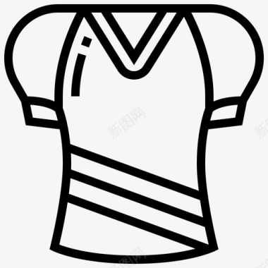 制服衣服足球图标图标
