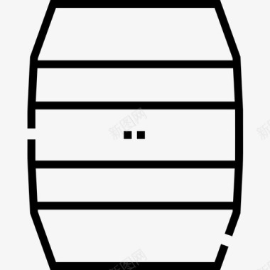 墨西哥桶32直线型图标图标