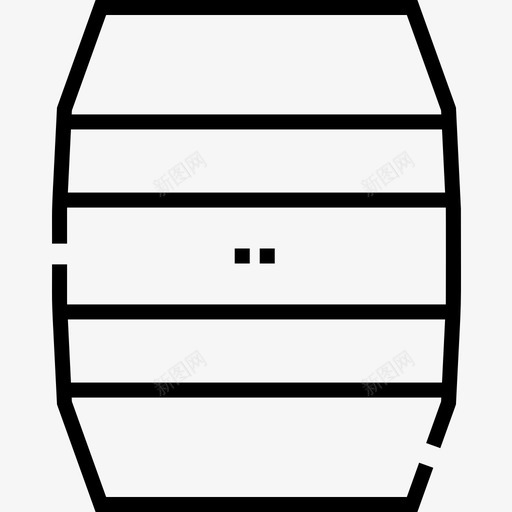 墨西哥桶32直线型图标svg_新图网 https://ixintu.com 墨西哥 直线 线型