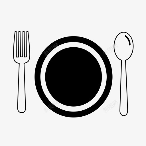 食品食品和餐厅食品加工机图标svg_新图网 https://ixintu.com 加工机 勺子 厨房用具 食品 食品加工 餐厅