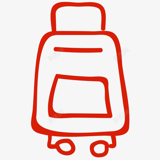 出差svg_新图网 https://ixintu.com 出差 427369 - bag baggage