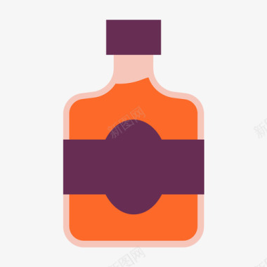 威士忌party90平淡图标图标