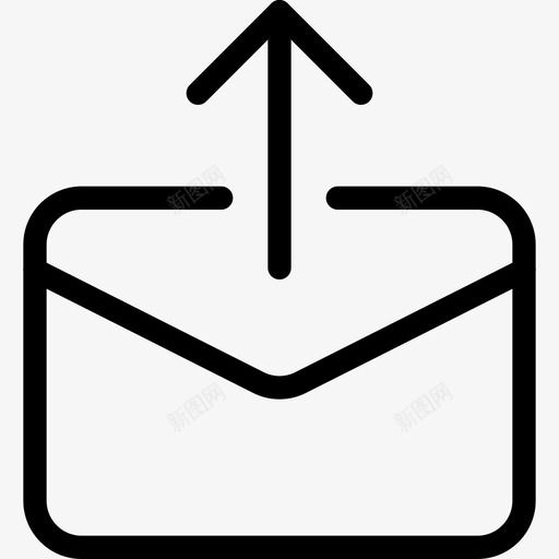上载电子邮件箭头文件图标svg_新图网 https://ixintu.com 上载 图标 指示灯 文件 电子邮件 箭头 邮箱