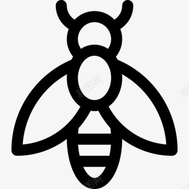 蜜蜂动物81直系图标图标