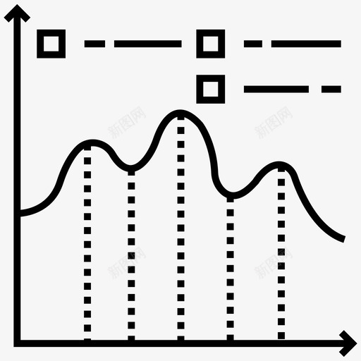 山图曲线图数据可视化图标svg_新图网 https://ixintu.com 分布图 可视化 向量 图形 图标 山图 数据 数据分析 曲线图 表示