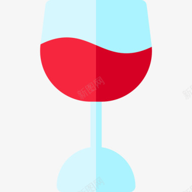 葡萄酒烧烤36平淡图标图标