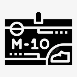 围兜的轮廓跑步围兜身份证通行证图标高清图片