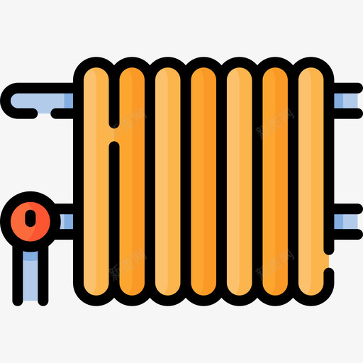 加热器冬季132线性颜色图标svg_新图网 https://ixintu.com 冬季 加热器 线性 颜色