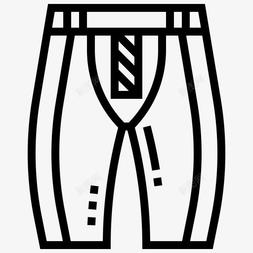 裤子运动员服装图标svg_新图网 https://ixintu.com 制服 服装 等位 美国 裤子 足球 运动员
