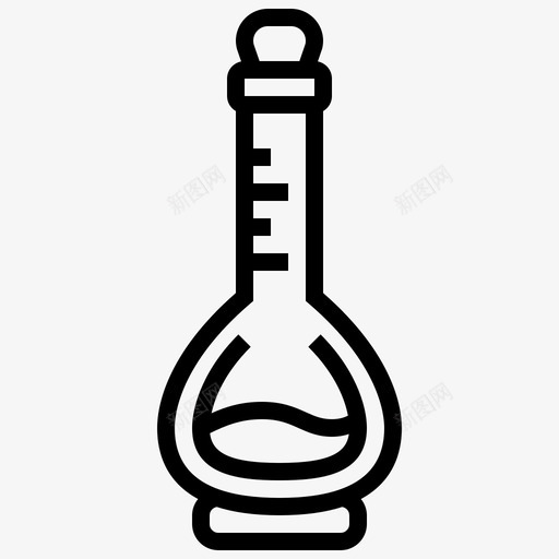 容量瓶设备实验室图标svg_新图网 https://ixintu.com 实验室 容量瓶 测量 生产线 生物工程 设备