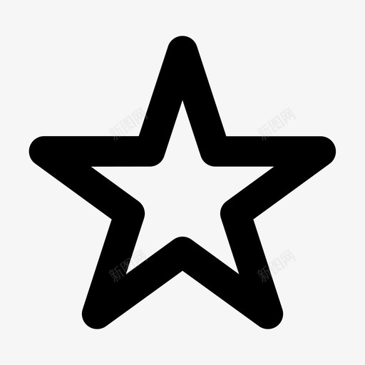 星形收藏夹gui图标svg_新图网 https://ixintu.com gui web 图标 收藏夹 星形 用户界面