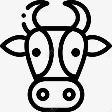 奶牛荷兰31直系图标图标