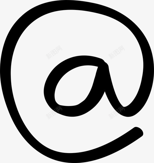 电子邮件地址id图标svg_新图网 https://ixintu.com 地址 电子邮件