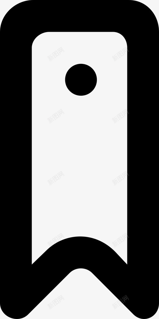 书签徽章收藏夹图标svg_新图网 https://ixintu.com 书签 图标 常规 形状 徽章 收藏夹
