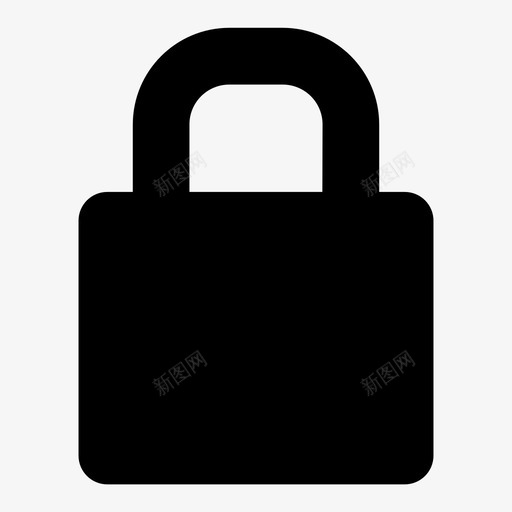 锁互联网钥匙图标svg_新图网 https://ixintu.com 互联网 储存 图标 安全 手机 设置 钥匙