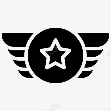 空军陆军徽章图标图标