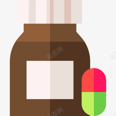 药物过敏28平淡图标图标