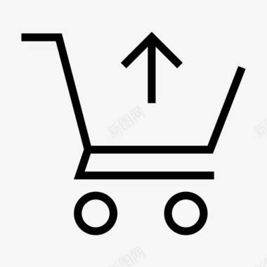 购物车结账电子商务图标图标
