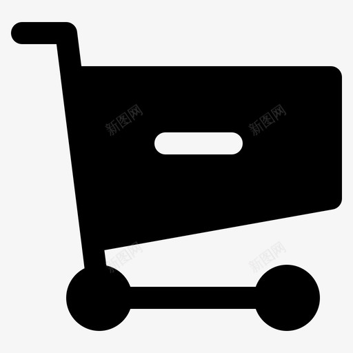 购物车购买减号图标svg_新图网 https://ixintu.com 减号 字形 手推车 购买 购物 购物车