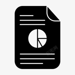 销售单据销售报表单据销售分析图标高清图片