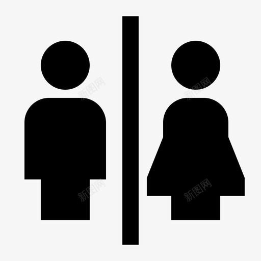 厕所男人标志图标svg_新图网 https://ixintu.com 厕所 女人 旅行 标志 男人 铭文