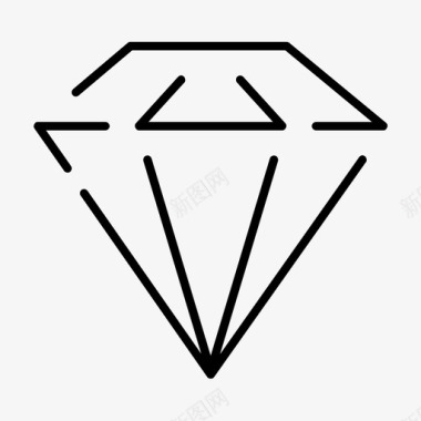 钻石成本宝石图标图标