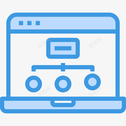 网站地图网页和优化3蓝色图标svg_新图网 https://ixintu.com 优化 地图 网站 网页设计 蓝色