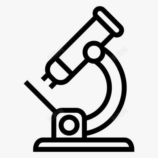 显微镜教育实验室图标svg_新图网 https://ixintu.com 大纲 实验室 教育 显微镜 科学