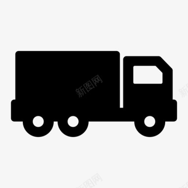 卡车车辆货车图标图标